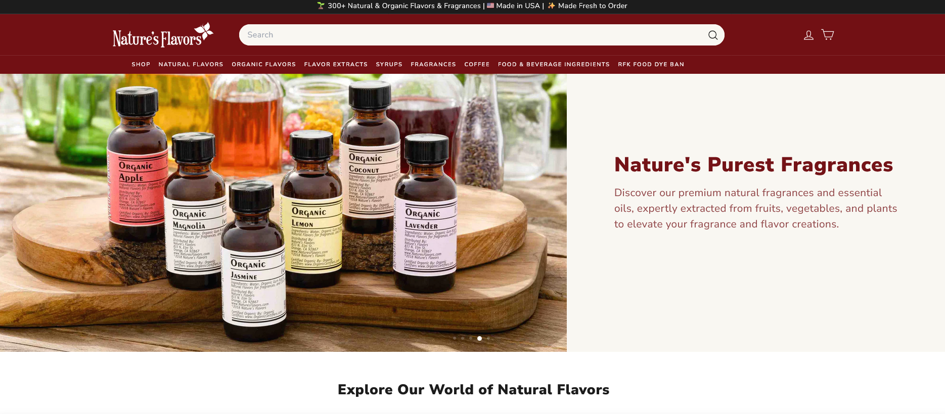 Nature’s Flavors